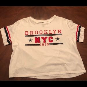 BROOKLYN NYC CROP TOP